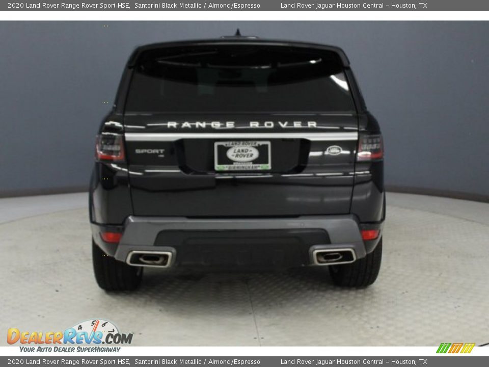 2020 Land Rover Range Rover Sport HSE Santorini Black Metallic / Almond/Espresso Photo #7
