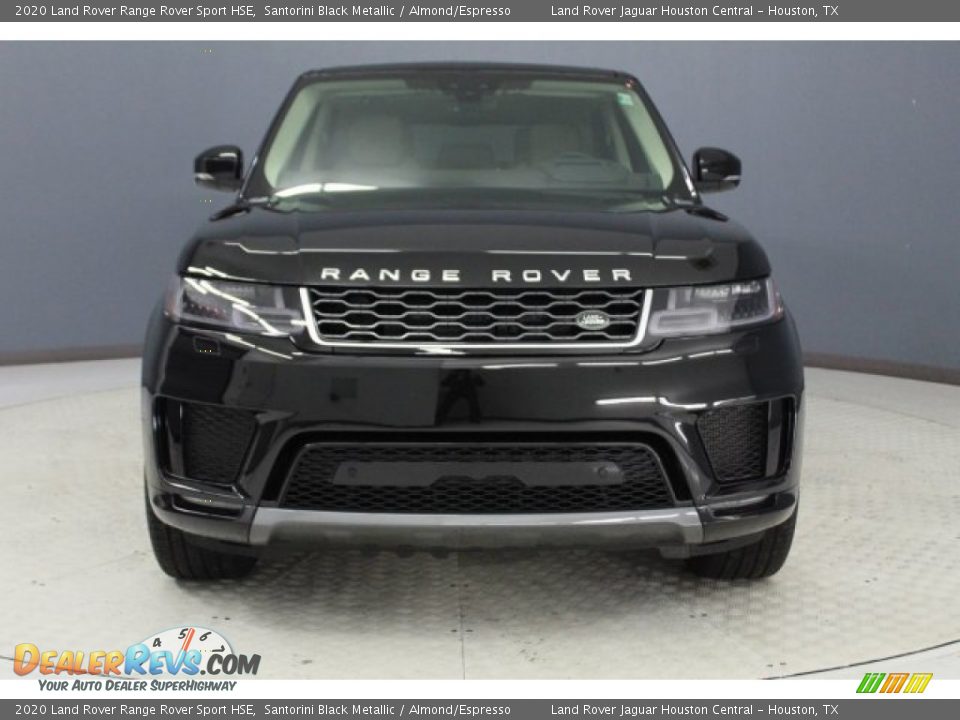2020 Land Rover Range Rover Sport HSE Santorini Black Metallic / Almond/Espresso Photo #8