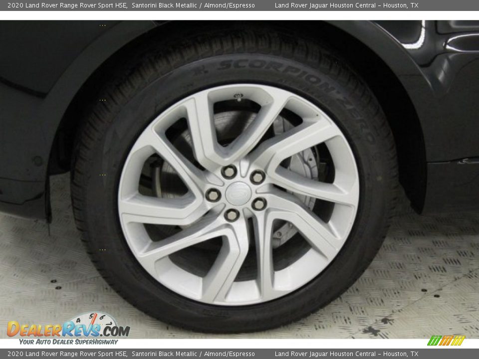 2020 Land Rover Range Rover Sport HSE Santorini Black Metallic / Almond/Espresso Photo #9
