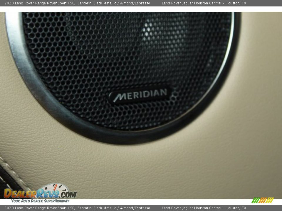 2020 Land Rover Range Rover Sport HSE Santorini Black Metallic / Almond/Espresso Photo #12