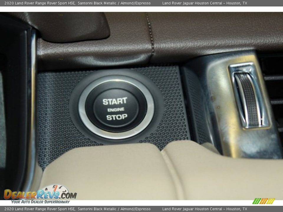 2020 Land Rover Range Rover Sport HSE Santorini Black Metallic / Almond/Espresso Photo #14