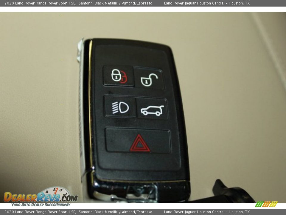 2020 Land Rover Range Rover Sport HSE Santorini Black Metallic / Almond/Espresso Photo #15
