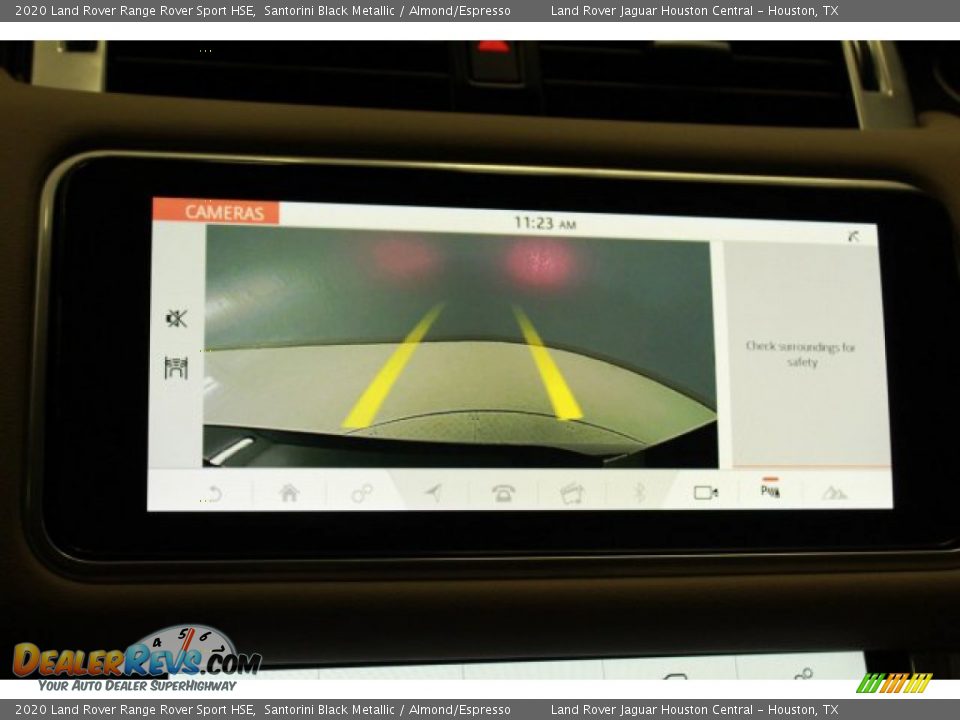 2020 Land Rover Range Rover Sport HSE Santorini Black Metallic / Almond/Espresso Photo #18