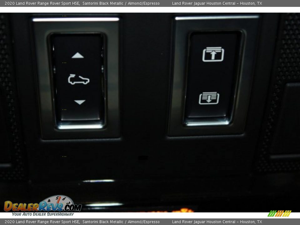 2020 Land Rover Range Rover Sport HSE Santorini Black Metallic / Almond/Espresso Photo #24