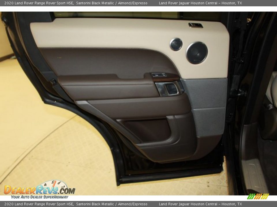 2020 Land Rover Range Rover Sport HSE Santorini Black Metallic / Almond/Espresso Photo #26