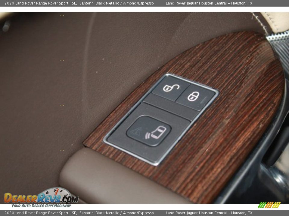 2020 Land Rover Range Rover Sport HSE Santorini Black Metallic / Almond/Espresso Photo #27