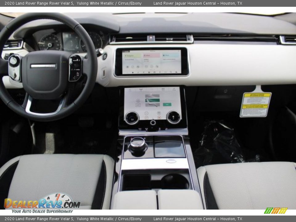 2020 Land Rover Range Rover Velar S Yulong White Metallic / Cirrus/Ebony Photo #4