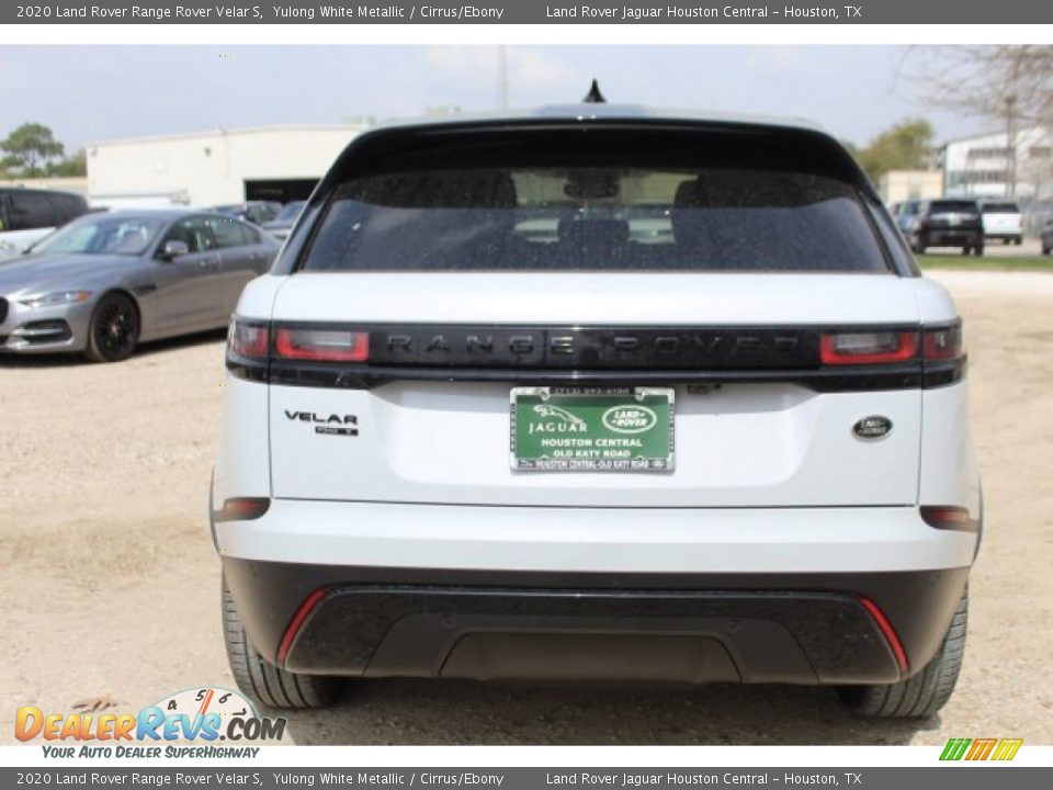 2020 Land Rover Range Rover Velar S Yulong White Metallic / Cirrus/Ebony Photo #7