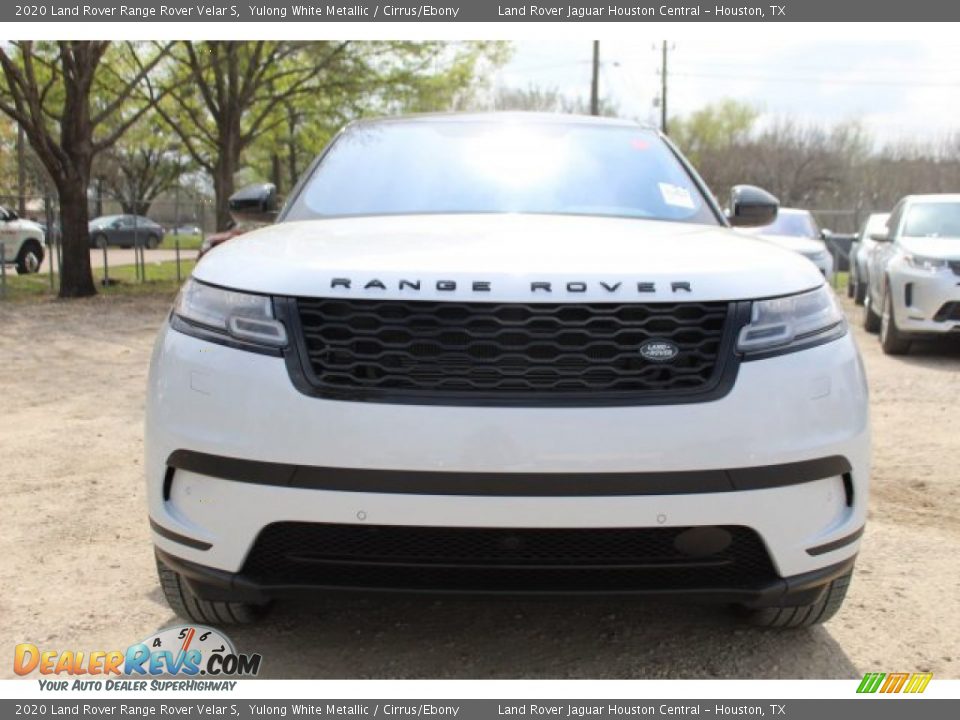 2020 Land Rover Range Rover Velar S Yulong White Metallic / Cirrus/Ebony Photo #8