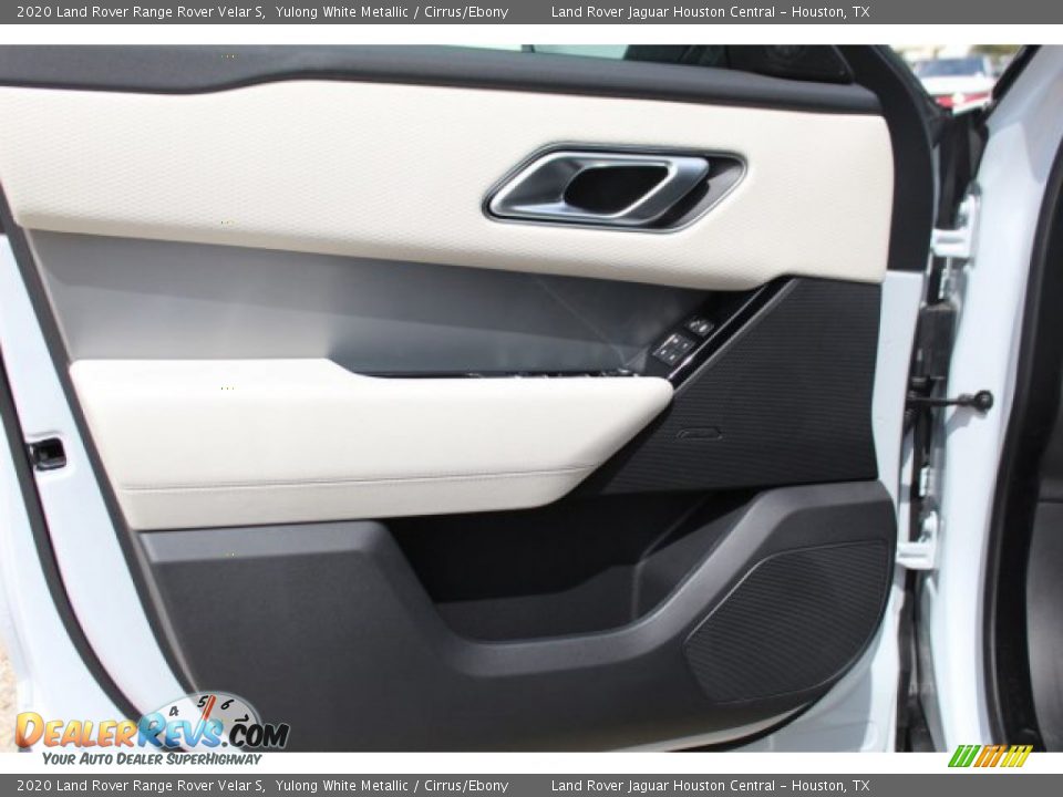 2020 Land Rover Range Rover Velar S Yulong White Metallic / Cirrus/Ebony Photo #10