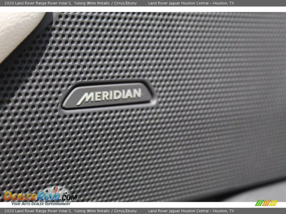 2020 Land Rover Range Rover Velar S Yulong White Metallic / Cirrus/Ebony Photo #11