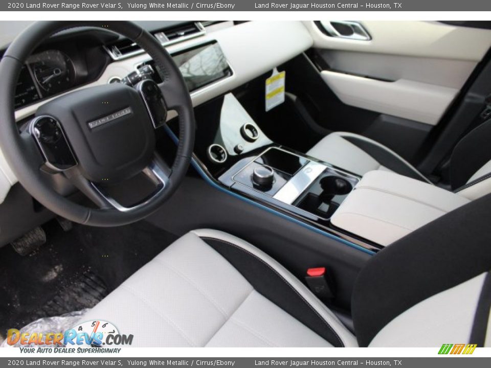 2020 Land Rover Range Rover Velar S Yulong White Metallic / Cirrus/Ebony Photo #12