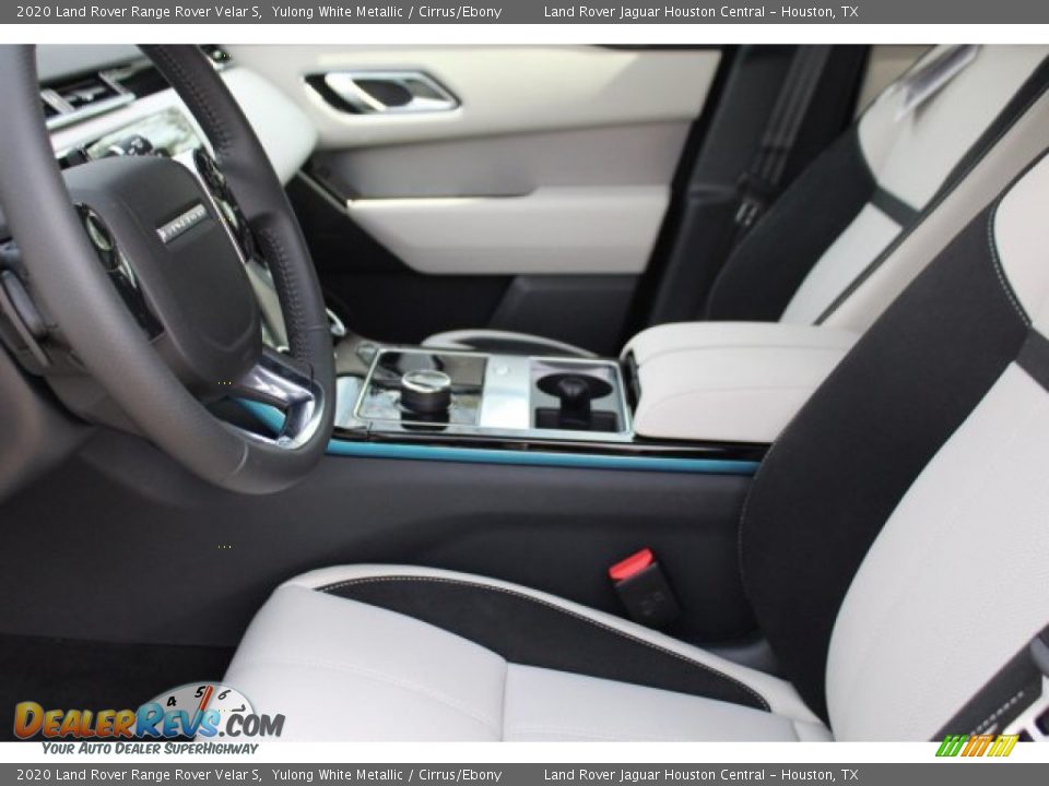 2020 Land Rover Range Rover Velar S Yulong White Metallic / Cirrus/Ebony Photo #13