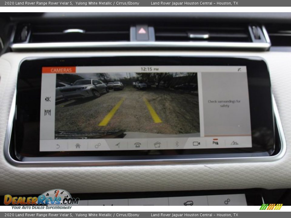 2020 Land Rover Range Rover Velar S Yulong White Metallic / Cirrus/Ebony Photo #15