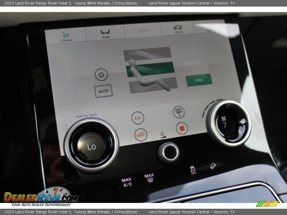 2020 Land Rover Range Rover Velar S Yulong White Metallic / Cirrus/Ebony Photo #16