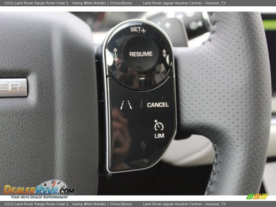 2020 Land Rover Range Rover Velar S Yulong White Metallic / Cirrus/Ebony Photo #20