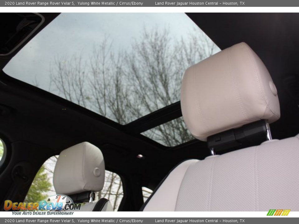 2020 Land Rover Range Rover Velar S Yulong White Metallic / Cirrus/Ebony Photo #21