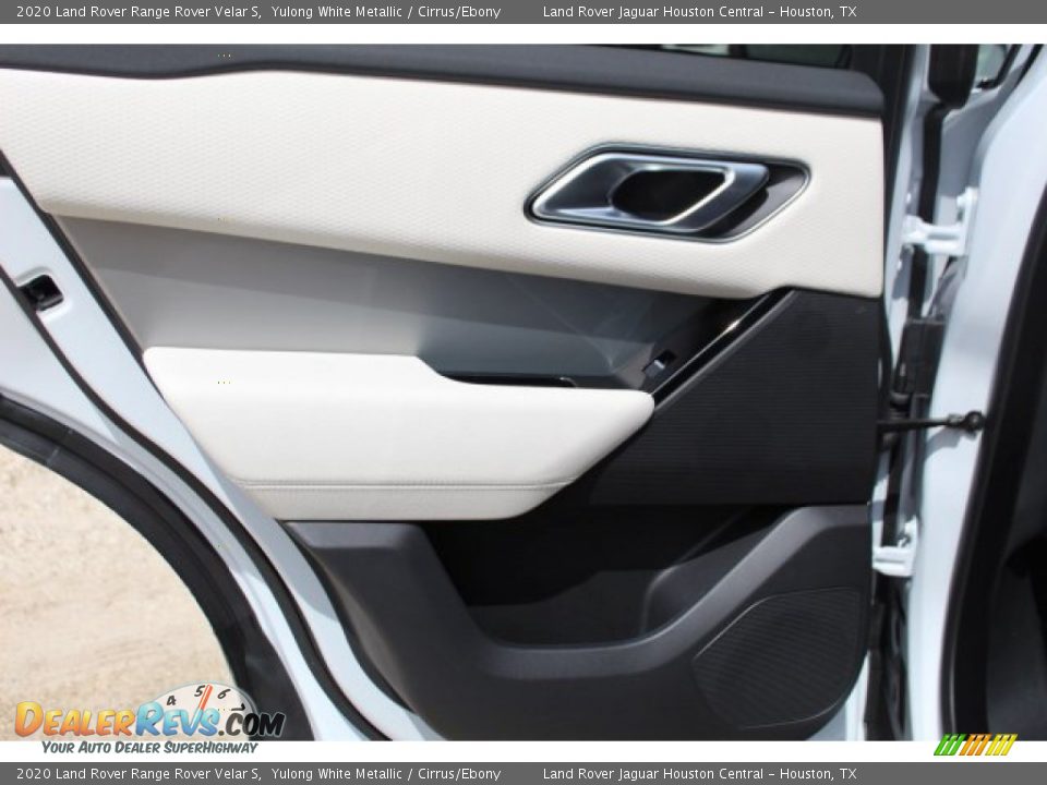 2020 Land Rover Range Rover Velar S Yulong White Metallic / Cirrus/Ebony Photo #22