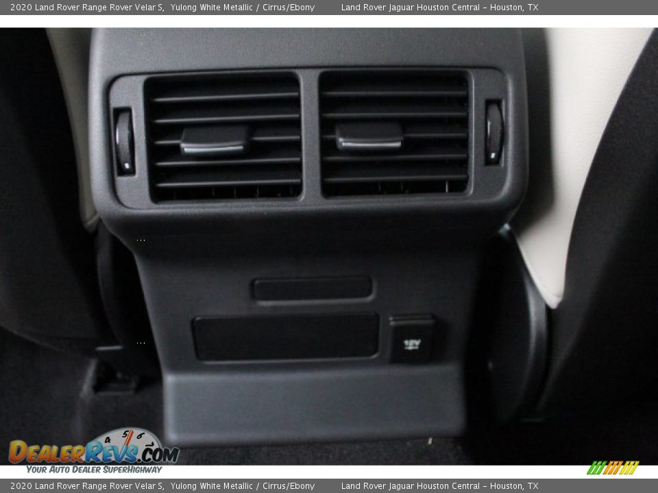 2020 Land Rover Range Rover Velar S Yulong White Metallic / Cirrus/Ebony Photo #24