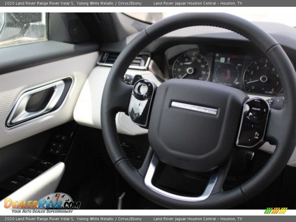 2020 Land Rover Range Rover Velar S Yulong White Metallic / Cirrus/Ebony Photo #25