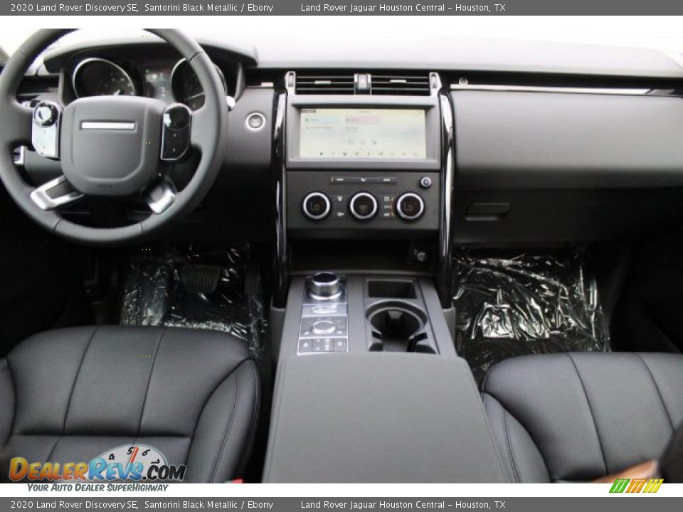2020 Land Rover Discovery SE Santorini Black Metallic / Ebony Photo #4