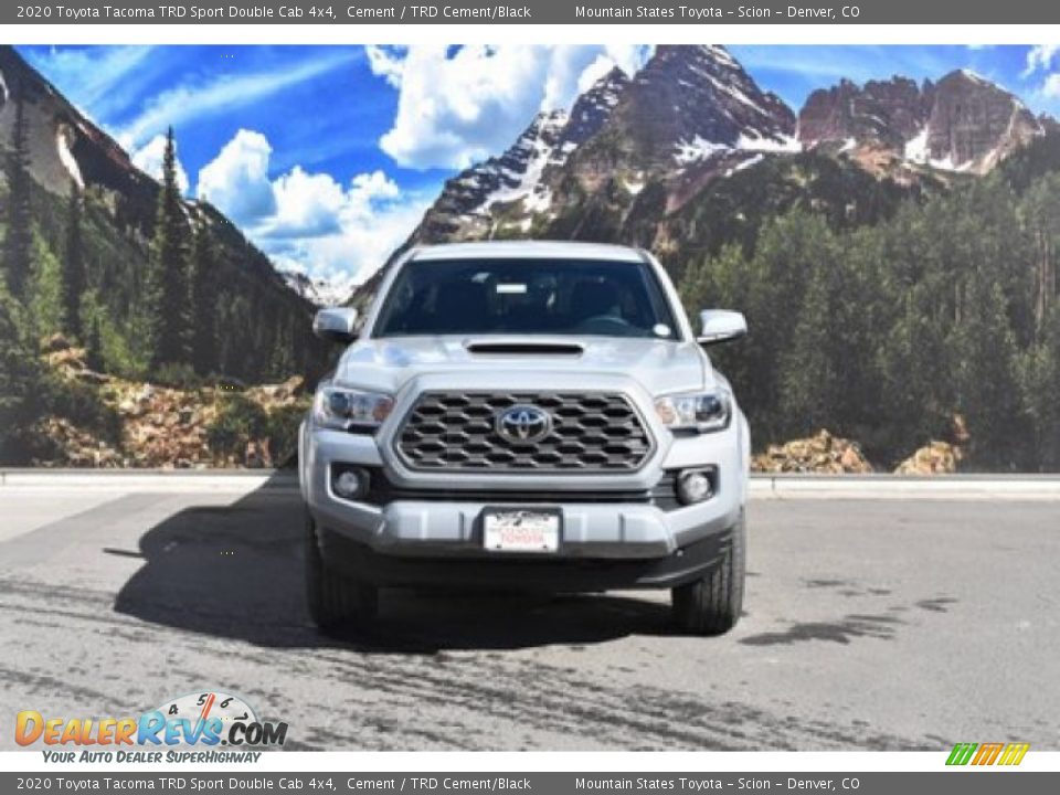 2020 Toyota Tacoma TRD Sport Double Cab 4x4 Cement / TRD Cement/Black Photo #2