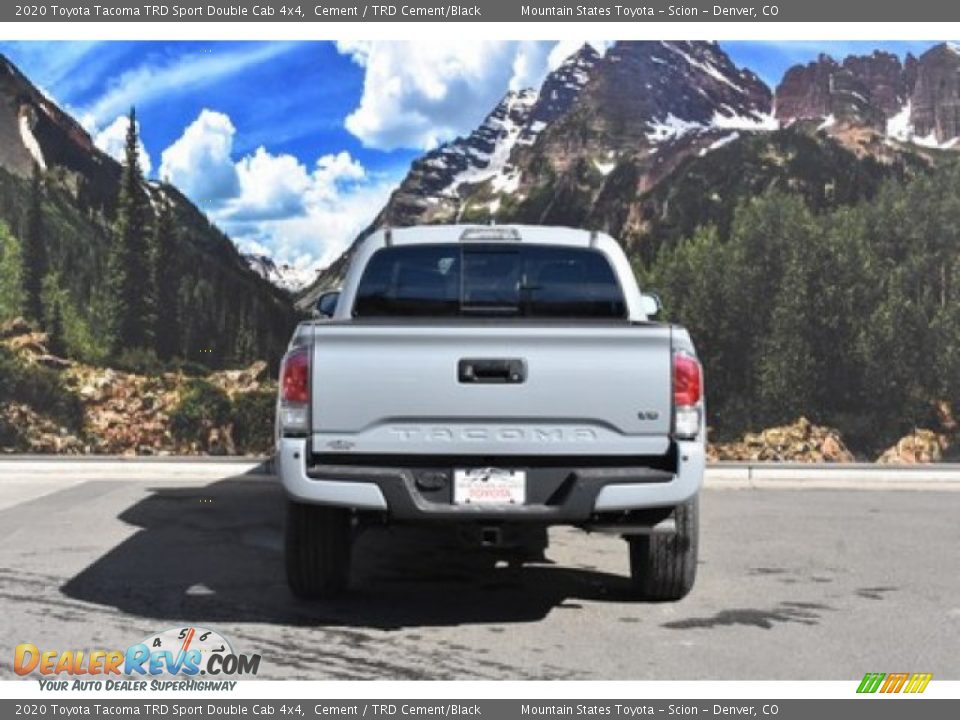 2020 Toyota Tacoma TRD Sport Double Cab 4x4 Cement / TRD Cement/Black Photo #4