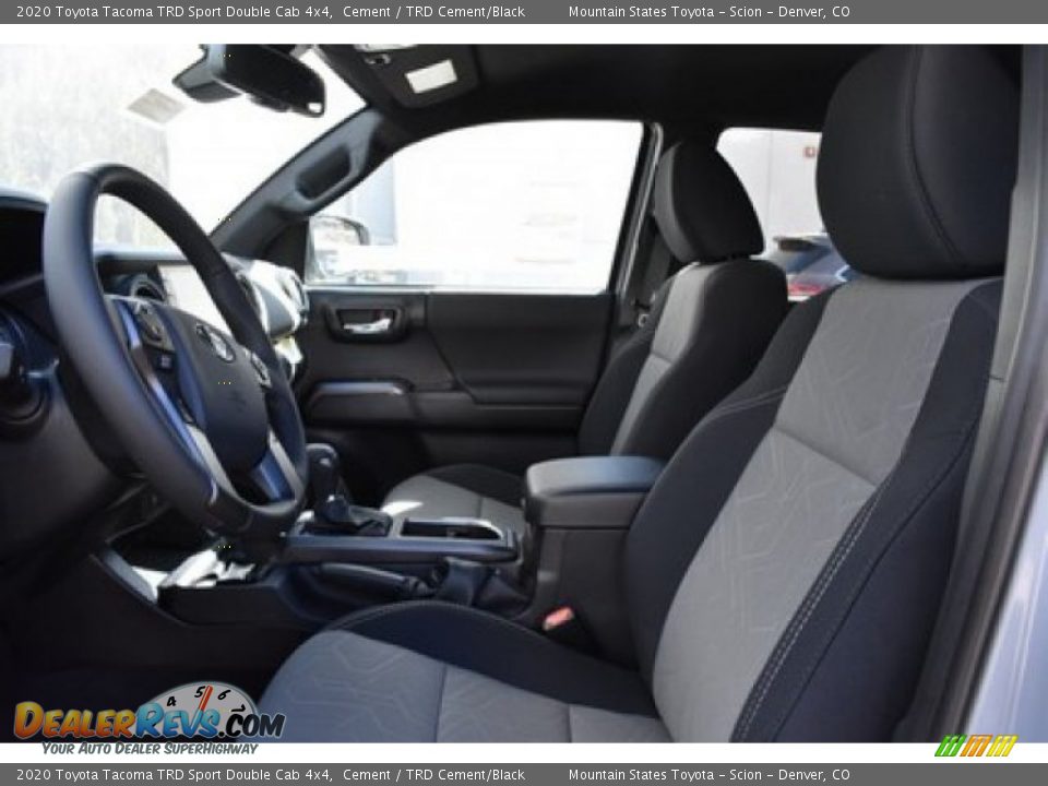 2020 Toyota Tacoma TRD Sport Double Cab 4x4 Cement / TRD Cement/Black Photo #6