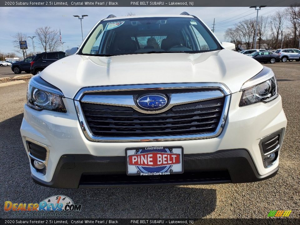 2020 Subaru Forester 2.5i Limited Crystal White Pearl / Black Photo #3