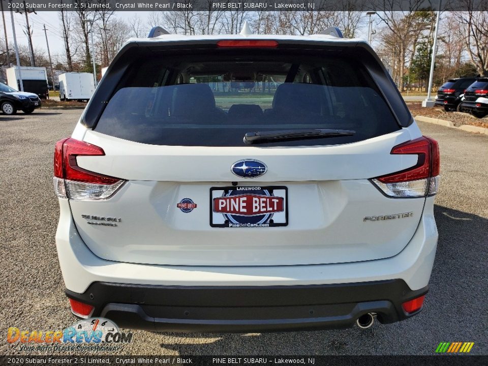 2020 Subaru Forester 2.5i Limited Crystal White Pearl / Black Photo #7