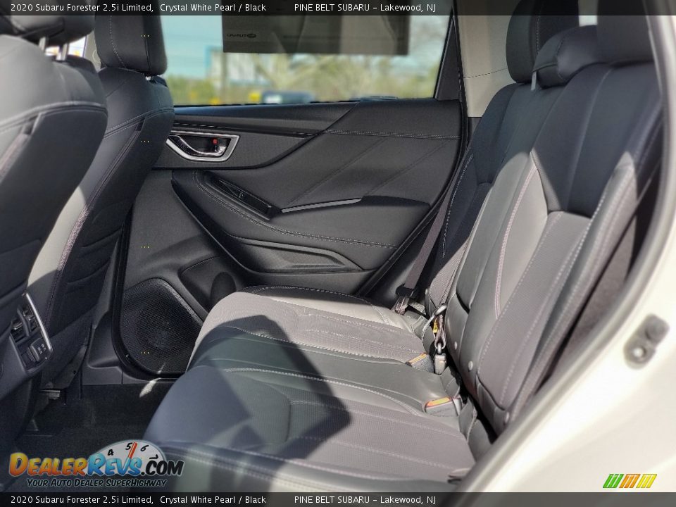 2020 Subaru Forester 2.5i Limited Crystal White Pearl / Black Photo #9