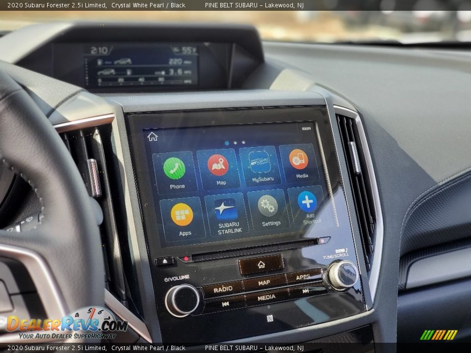 2020 Subaru Forester 2.5i Limited Crystal White Pearl / Black Photo #13