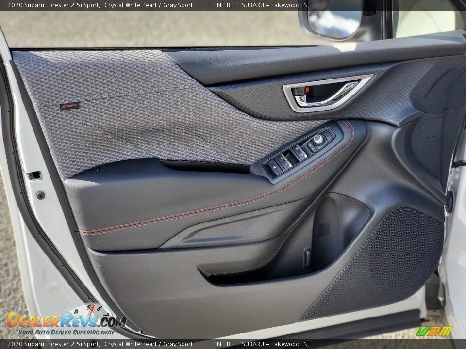2020 Subaru Forester 2.5i Sport Crystal White Pearl / Gray Sport Photo #11