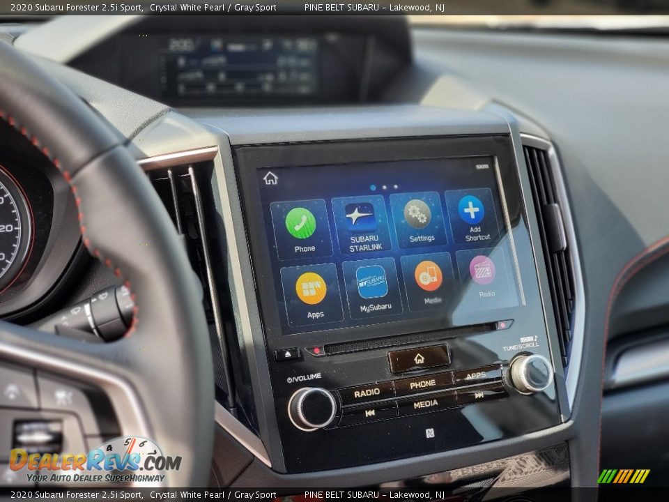 2020 Subaru Forester 2.5i Sport Crystal White Pearl / Gray Sport Photo #13