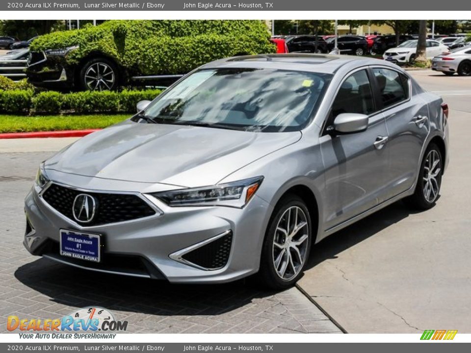 2020 Acura ILX Premium Lunar Silver Metallic / Ebony Photo #3