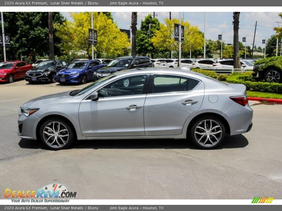 2020 Acura ILX Premium Lunar Silver Metallic / Ebony Photo #4