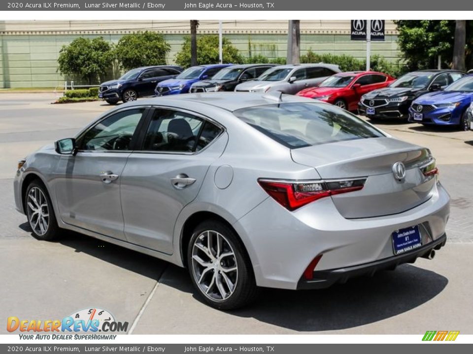 2020 Acura ILX Premium Lunar Silver Metallic / Ebony Photo #5