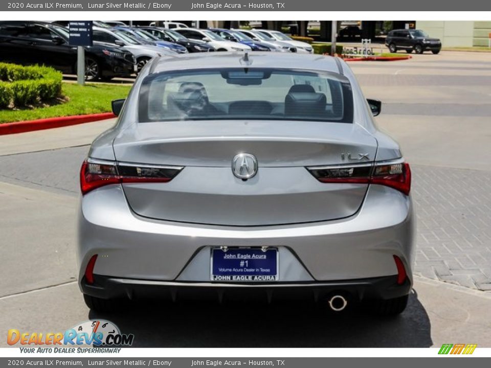 2020 Acura ILX Premium Lunar Silver Metallic / Ebony Photo #6