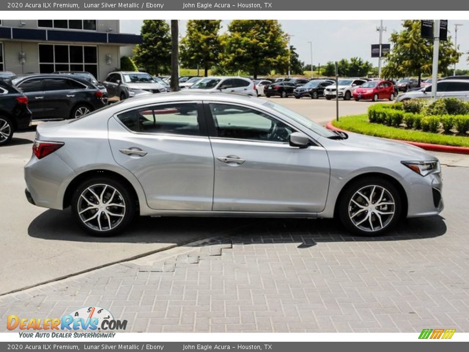 2020 Acura ILX Premium Lunar Silver Metallic / Ebony Photo #8