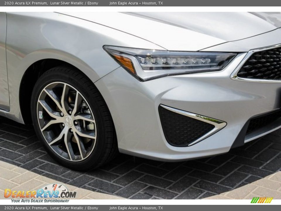 2020 Acura ILX Premium Lunar Silver Metallic / Ebony Photo #10