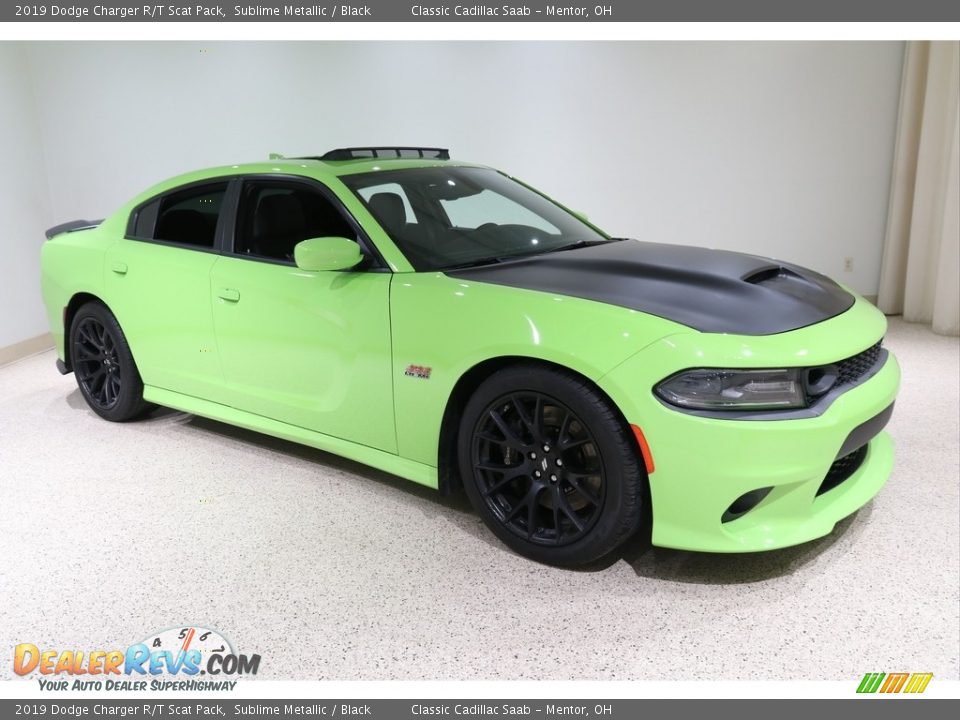 2019 Dodge Charger R/T Scat Pack Sublime Metallic / Black Photo #1