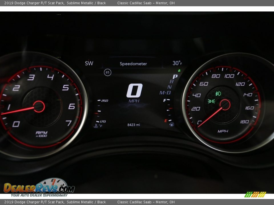 2019 Dodge Charger R/T Scat Pack Gauges Photo #9