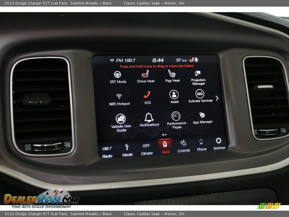 Controls of 2019 Dodge Charger R/T Scat Pack Photo #13