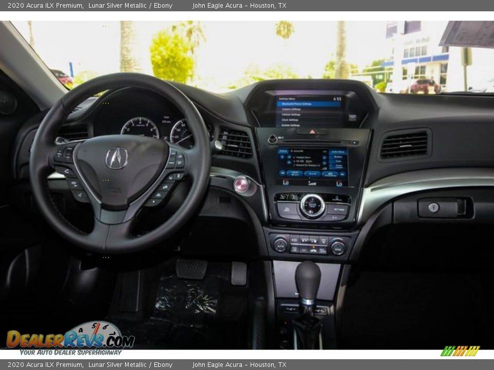 2020 Acura ILX Premium Lunar Silver Metallic / Ebony Photo #25