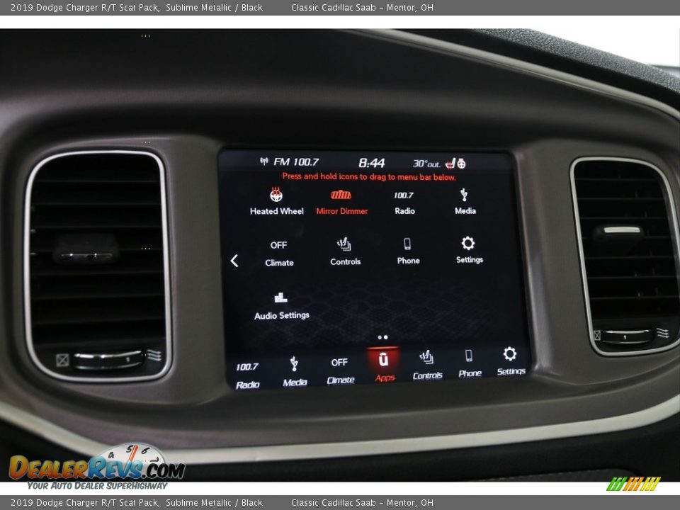 Controls of 2019 Dodge Charger R/T Scat Pack Photo #14