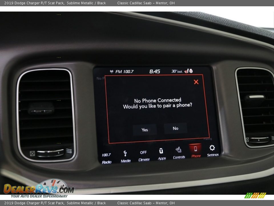 Controls of 2019 Dodge Charger R/T Scat Pack Photo #16