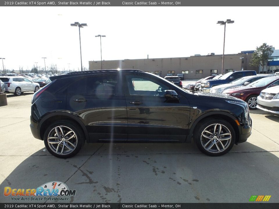 2019 Cadillac XT4 Sport AWD Stellar Black Metallic / Jet Black Photo #2