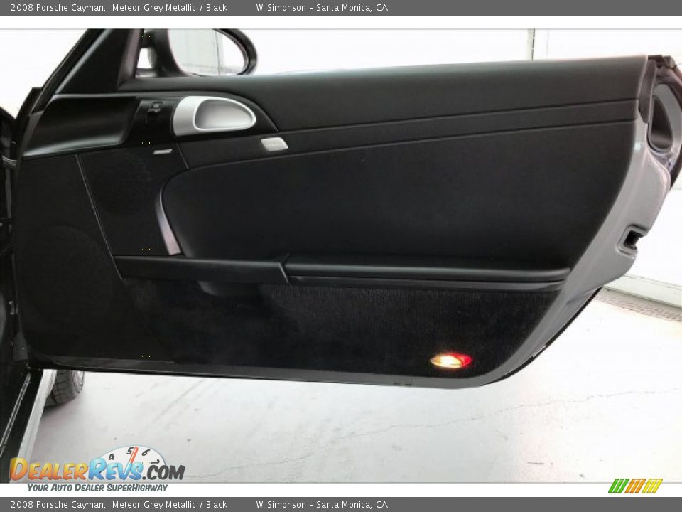 2008 Porsche Cayman Meteor Grey Metallic / Black Photo #25