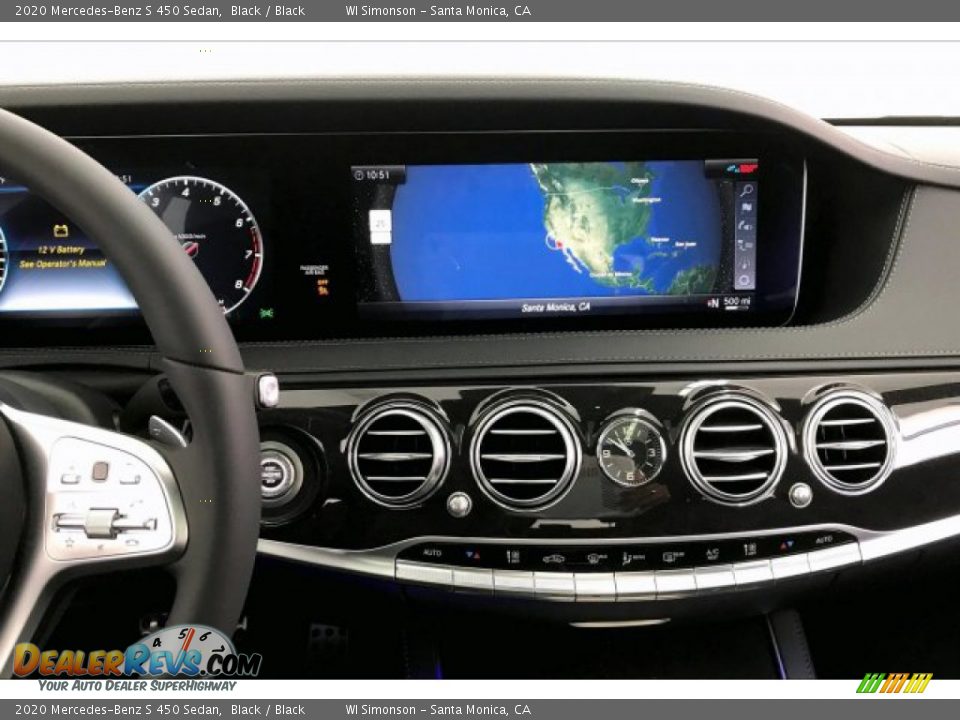 Navigation of 2020 Mercedes-Benz S 450 Sedan Photo #6