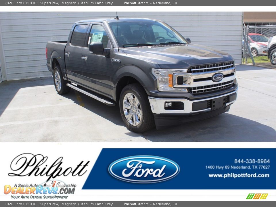 2020 Ford F150 XLT SuperCrew Magnetic / Medium Earth Gray Photo #1